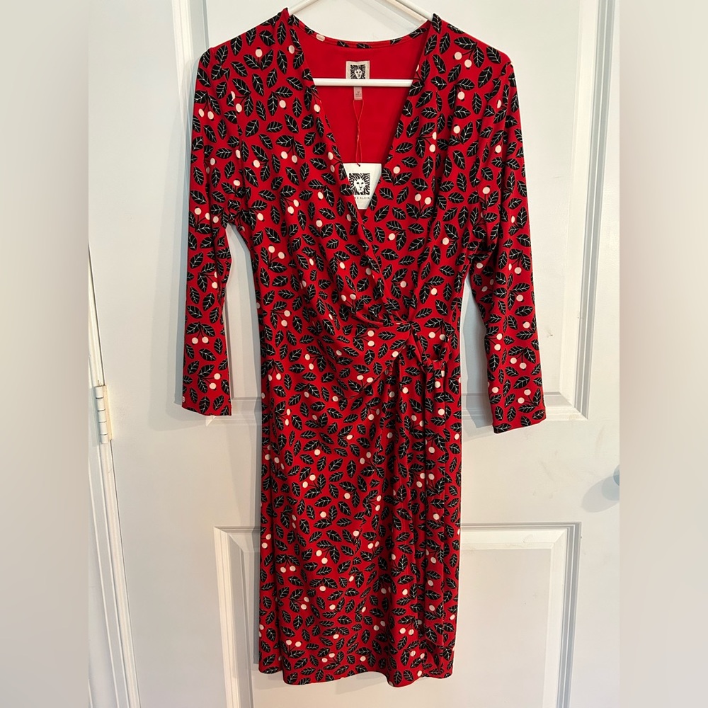NWT Anne Klein wrap dress size medium